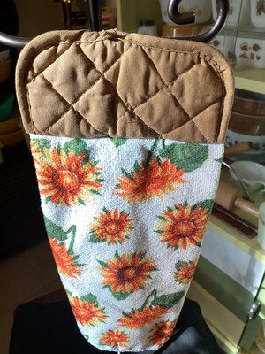 Sunflower Hanging Dish Towel - image3